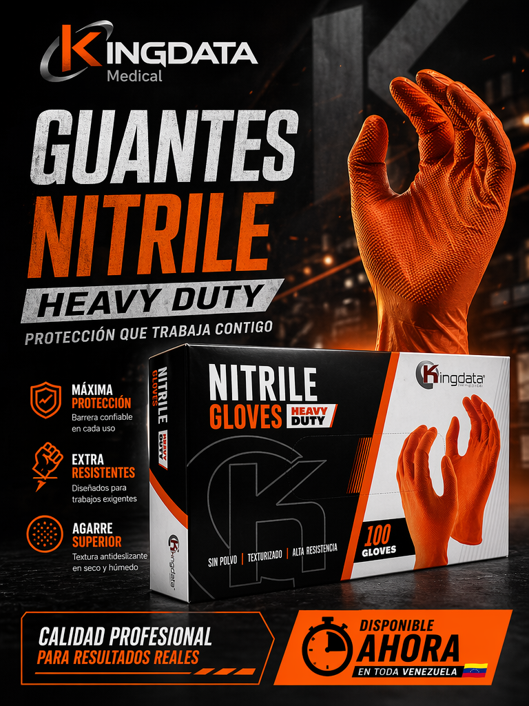 Guantes de Nitrilo Negro