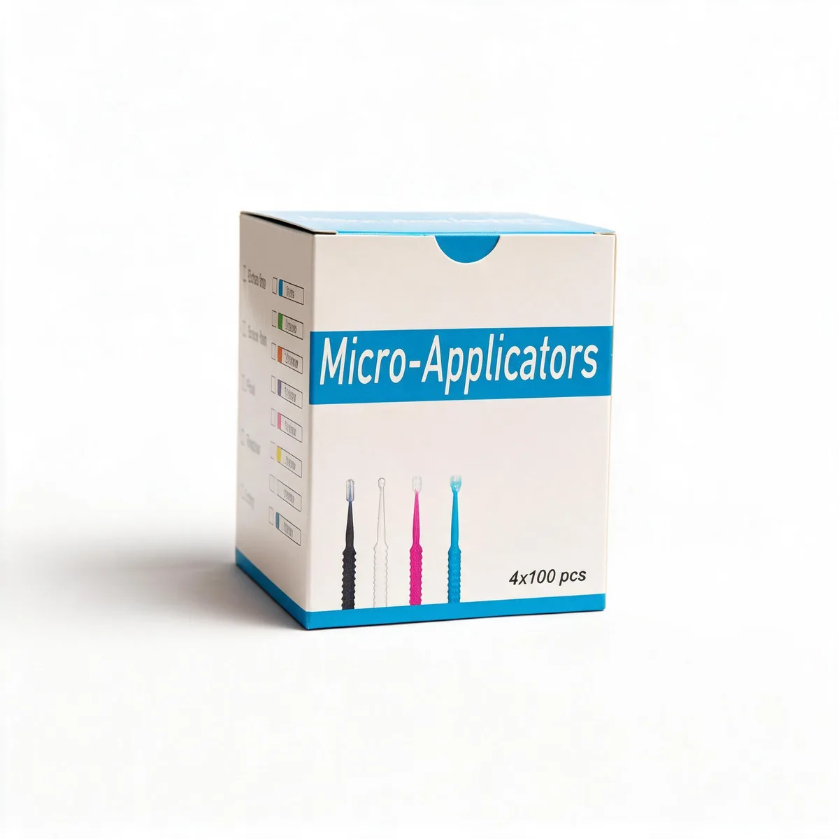 Microaplicadores Tubo de 100 Pcs DLS