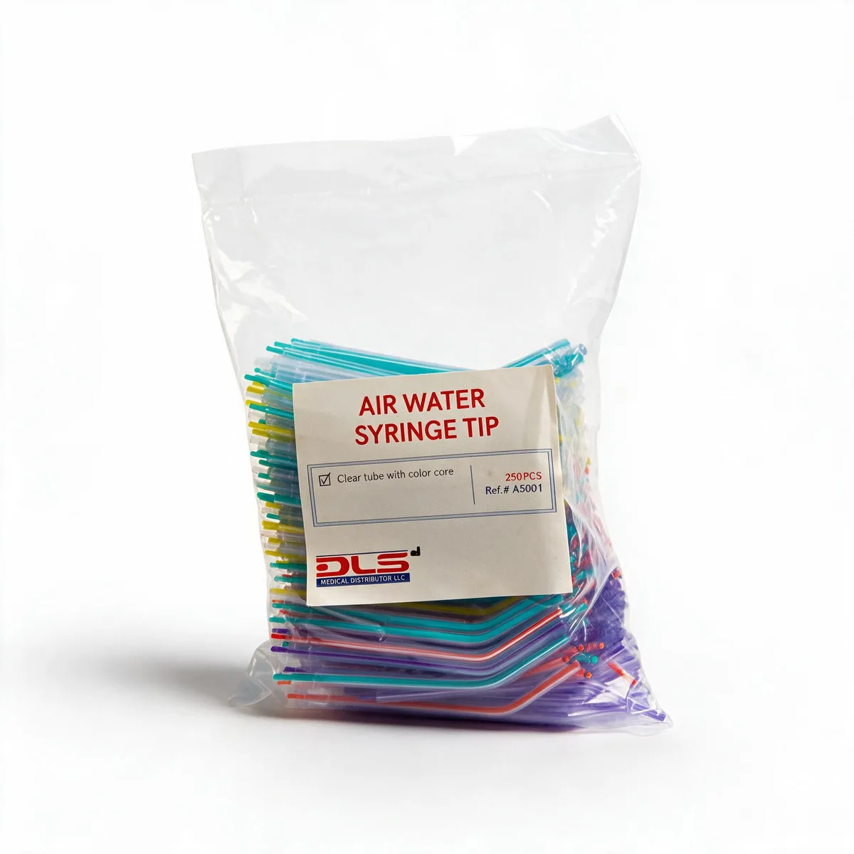 Punta de Jeringa Dental Aire y Agua (Air Water Syringe Tip) - Paquete de 250